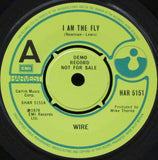 Wire : I Am The Fly (7", Single, Promo)