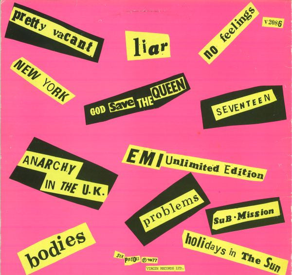 Sex Pistols - Never Mind The Bollocks Here's The Sex Pistols (LP