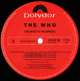 The Who : The Who By Numbers (LP, Album, RE)