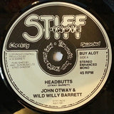 John Otway & Wild Willy Barrett : Headbutts (7", Single)