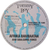 Afrika Bambaataa & Soul Sonic Force* : Renegades Of Funk! (12")
