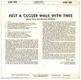 Sonny Terry And Brownie McGhee* : Just A Closer Walk With Thee (LP, Album, Mono)