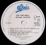 Michael Jackson : Off The Wall (LP, Album, RE)