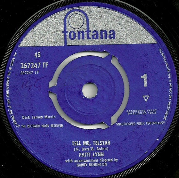 Patti Lynn : Tell Me, Telstar / Big Big Love (7