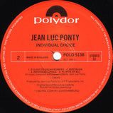 Jean-Luc Ponty : Individual Choice (LP, Album)