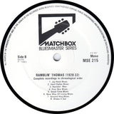 Ramblin' Thomas : 1928-32 Complete Recordings In Chronological Order (LP, Comp, Mono, RM)