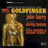 John Barry : Goldfinger (Original Motion Picture Sound Track) (LP, Album, RE)