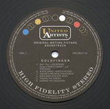 John Barry : Goldfinger (Original Motion Picture Sound Track) (LP, Album, RE)