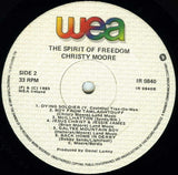 Christy Moore : The Spirit Of Freedom (LP, Album)