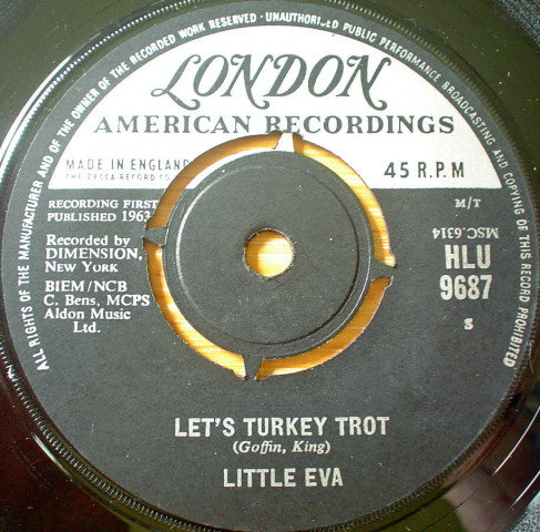 Little Eva : Let's Turkey Trot / Old Smokey Locomotion (7