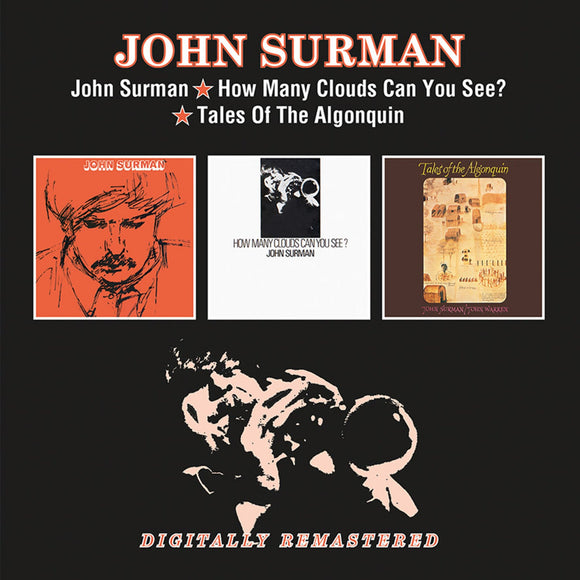 John Surman - John Surman / How Many Clouds Can You See? / Tales Of The Algonquin CD