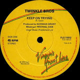Twinkle Bros* : Keep On Trying (12", Single)