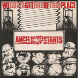 Angelic Upstarts : We Gotta Get Out Of This Place (7", Single, Dam)