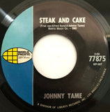 Johnny Tame : Sand In My Shoes / Steak And Cake (7", Single)