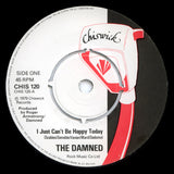 The Damned : I Just Can't Be Happy Today (7", Single, Pus)