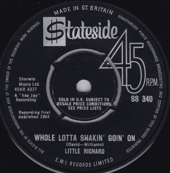 Little Richard : Whole Lotta Shakin' Goin' On (7