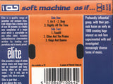 Soft Machine : As If... (Cass, Comp)