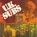 U.K. Subs* : Stranglehold (7", Single, Red)