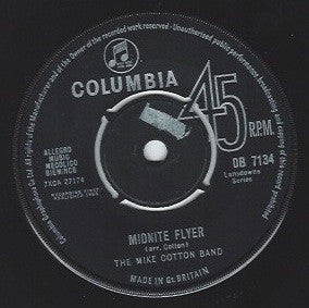 The Mike Cotton Band : Midnite Flyer / One Mint Julep (7