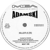 Adamski : Killer (12", Single)