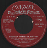 Duke Ellington And His Orchestra : Historically Speaking - The Duke  Part 1 (7", EP)