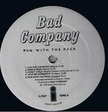 Bad Company (3) : Run With The Pack (LP, Album, Gat)