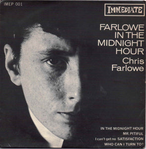 Chris Farlowe : Farlowe In The Midnight Hour (7", EP, Phi)