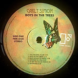 Carly Simon : Boys In The Trees (LP, Album, RE, RM)