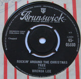 Brenda Lee : Rockin' Around The Christmas Tree (7")