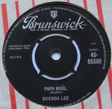 Brenda Lee : Rockin' Around The Christmas Tree (7")