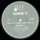 Heaven 17 : Crushed By The Wheels Of Industry (7", Single, Glo)