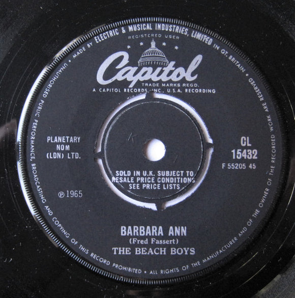 The Beach Boys : Barbara Ann (7