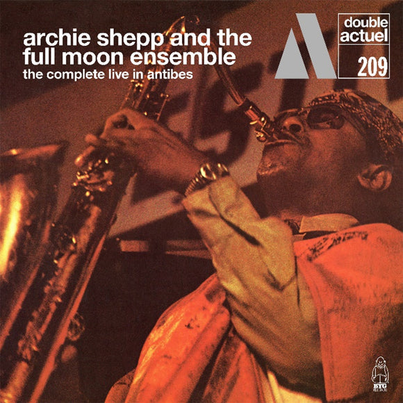 Archie Shepp and The Full Moon Ensemble - The Complete Live in Antibes - 2LP - Orange & Brown Coloured Vinyl  [Record Store Day 2025]