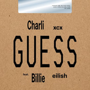 Charli XCX & Billie Eilish - Guess - featuring billie eilish - 7" Black Vinyl  [Record Store Day 2025]