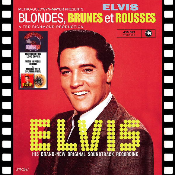 Elvis Presley - Blondes, Brunes Et Rousses LP