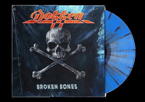 Dokken - Broken Bones - 12" Blue & Black Splatter Vinyl  [Record Store Day 2025]