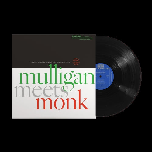 Gerry Mulligan and Thelonious Monk - Mulligan Meets Monk (MONO) - 1LP - Black Vinyl  [Record Store Day 2025]