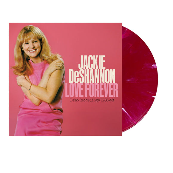 Jackie DeShannon - Love Forever - Demo Recordings 1966-1967  - 1LP - Valentine Red with White Swirl Vinyl  [Record Store Day 2025]