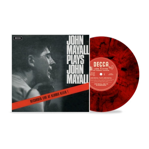 John Mayall & The Bluesbreakers - Plays John Mayall (Live)-60th Anniversary Edition - 2LP - Red & Black Marble Vinyl
  [Record Store Day 2025]