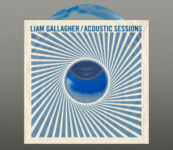 Liam Gallagher - Acoustic Sessions - 1LP - Silver & Blue Vinyl (colour-in-colour)  [Record Store Day 2025]