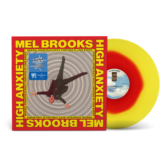 Mel Brooks / John Morris - High Anxiety - Original Soundtrack / Mel Brooks' Greatest Hits Featuring The Fabulous Film Scores Of John Morris - 1LP - Yellow in Red Vinyl  [Record Store Day 2025]