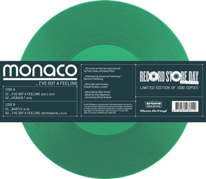 Monaco - I've Got A Feeling - 12" with a UV Photo Print B-side  [Record Store Day 2025]