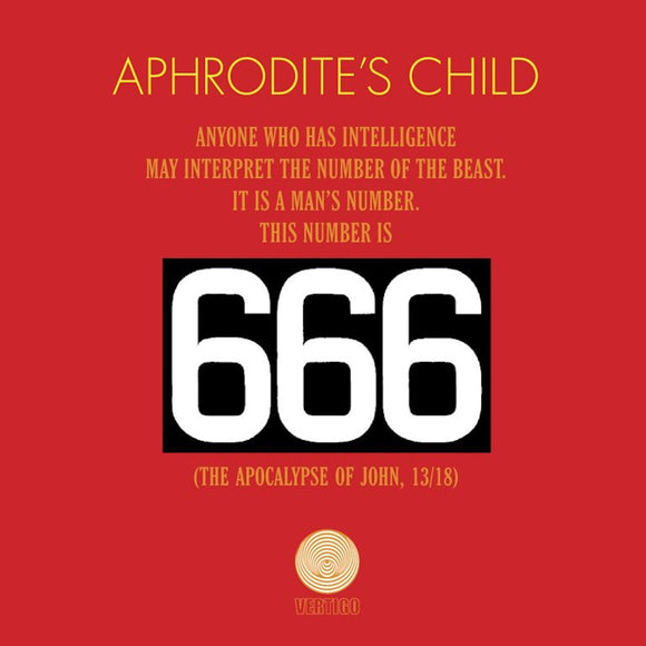 Aphrodite's Child - 666 (The Apocalypse Of John) 2LP