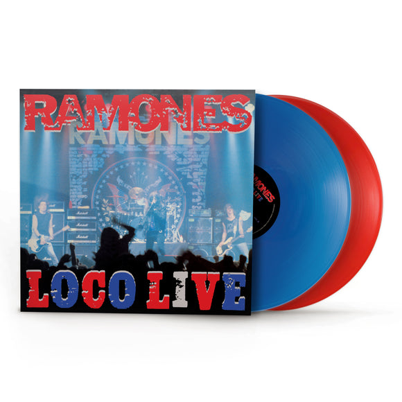 Ramones - Loco Live - 2LP - 140g Blue & Red Vinyl  [Record Store Day 2025]