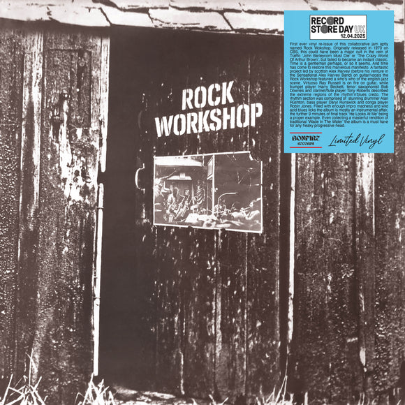 Rock Workshop - Rock Workshop - 1LP - Black Vinyl  [Record Store Day 2025]