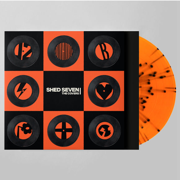 Shed Seven - Shed Seven - The Covers - 1LP - Orange & Black Splatter Vinyl  [Record Store Day 2025]