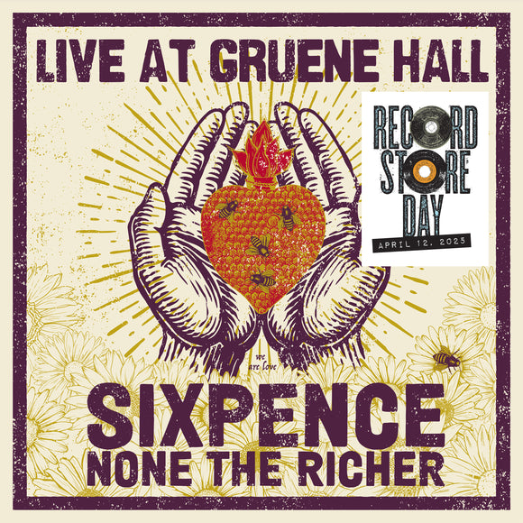 Sixpence None The Richer - Live From Gruene Hall - 2LP - Transparent Red/Orange Coloured Vinyl  [Record Store Day 2025]