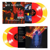 The Mission - Neverland (30th Anniversary Edition) - 2LP - 140g Translucent Red & Translucent Yellow Vinyls  [Record Store Day 2025]