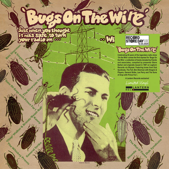 Various Artists - Bugs On The Wire - 1LP - Black Vinyl  [Record Store Day 2025]