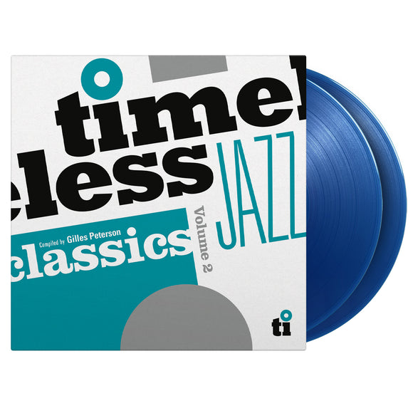 Various Artists (Compiled by Gilles Peterson) - Timeless Jazz Classics Volume 2 - 2LP - TransparentBlue Vinyl  [Record Store Day 2025]